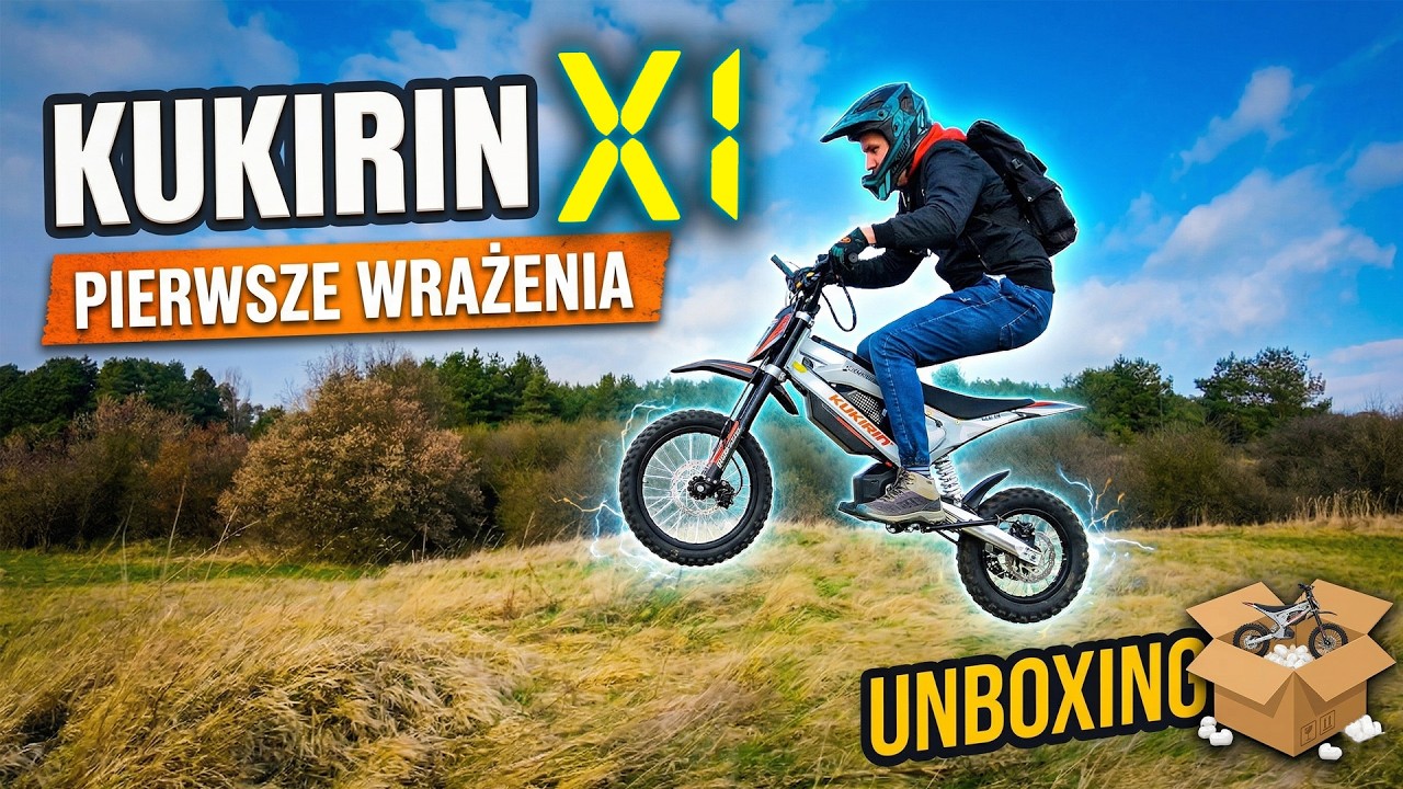KuKirin X1 - coś pięknego! unboxing i pierwsza jazda