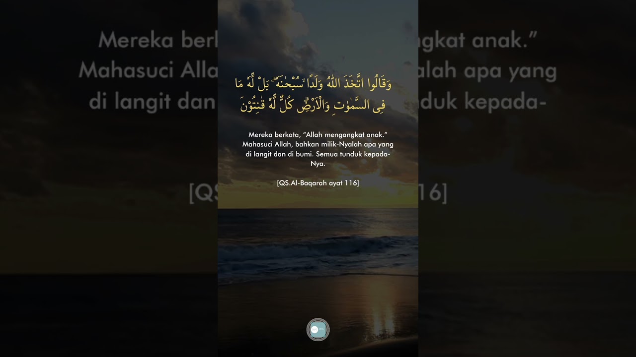QS.AL-BAQARAH AYAT 116