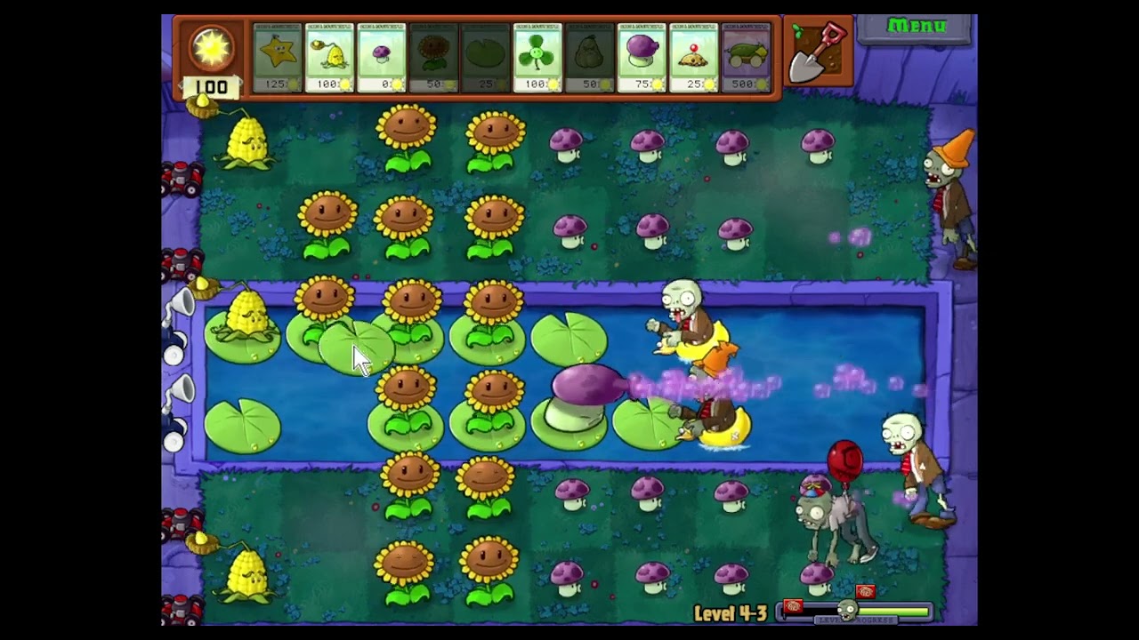 Plants Vs Zombies 5 4 3