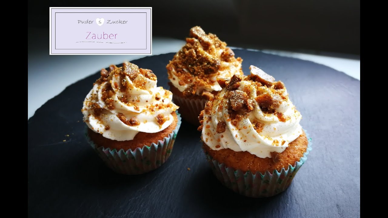 *Winter Cupcakes* mit Marzipan & Walnusskrokant | Produkttest | Gluten- u. Laktosefrei