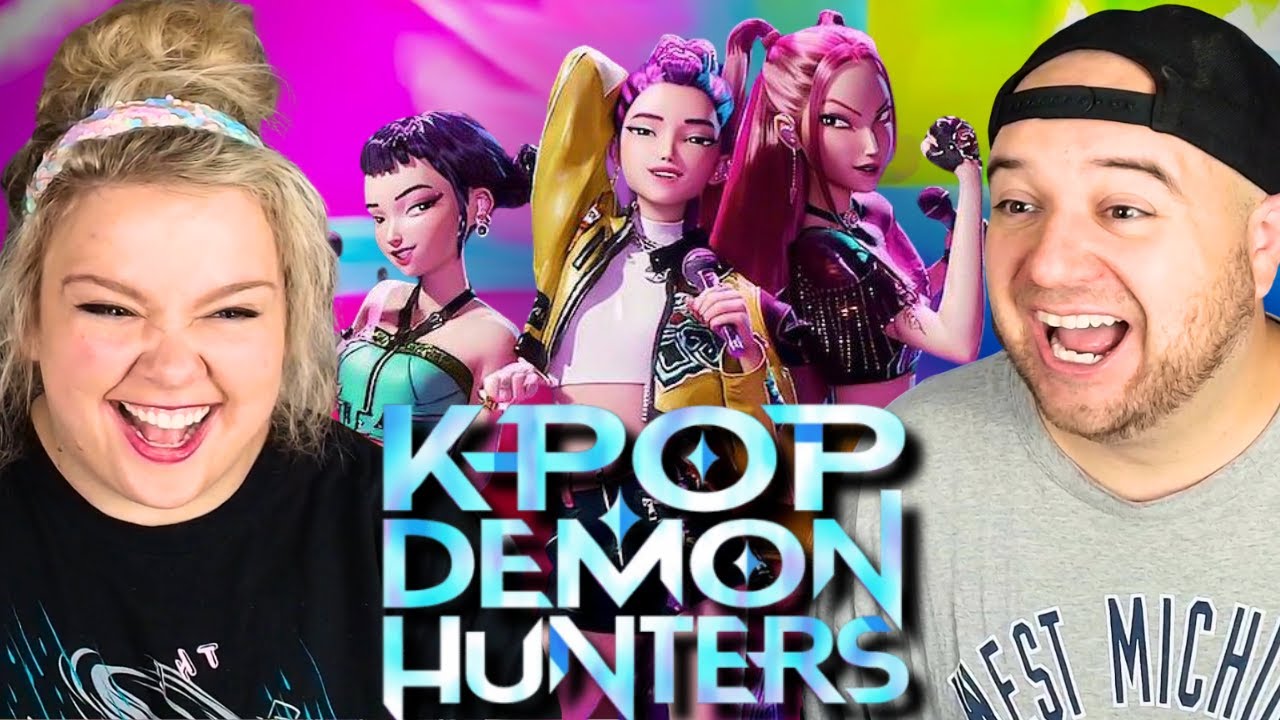 РЕАКЦИЯ НА ПЕРВЫЙ ПРОСМОТР KPOP ФИЛЬМА «ОХОТНИКИ НА ДЕМОНОВ»