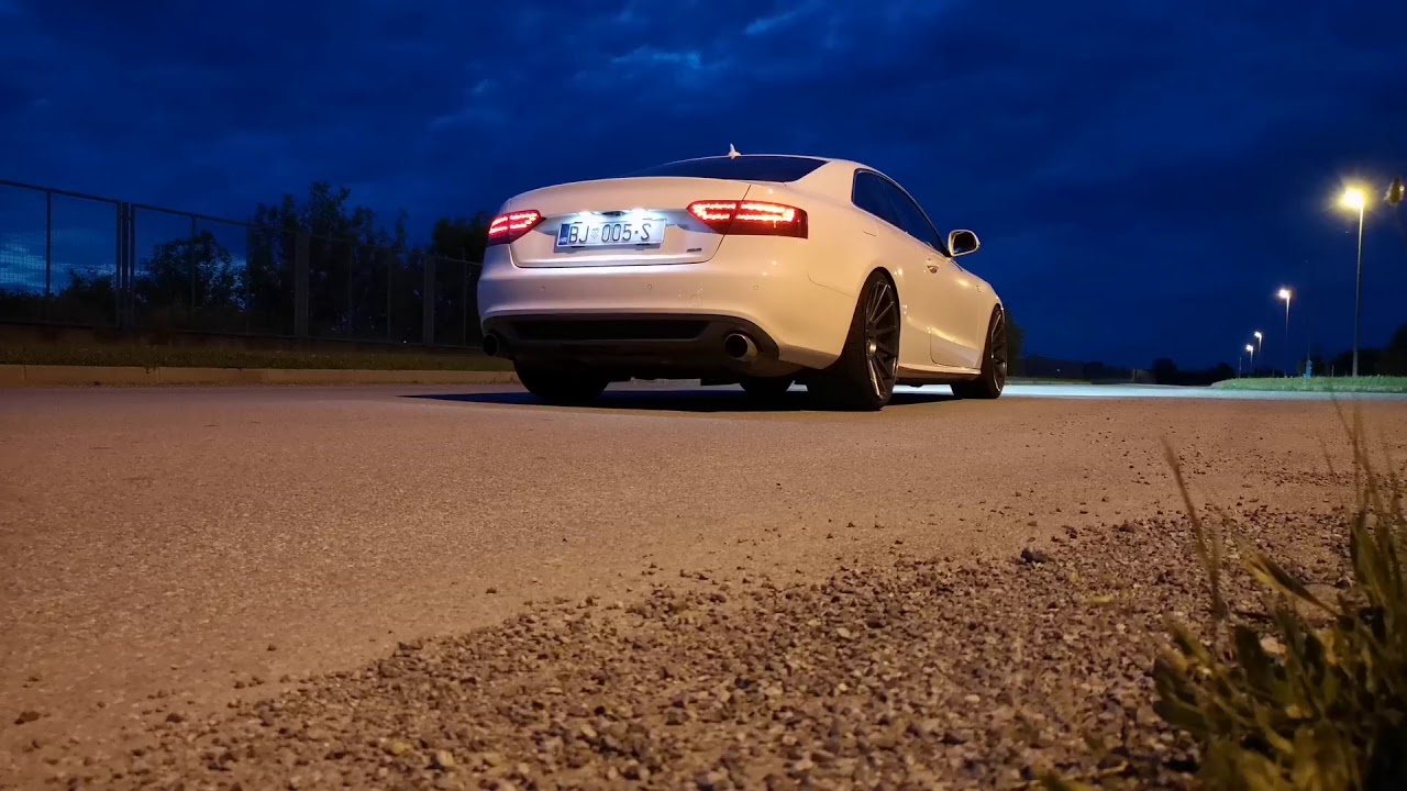 Audi A5 3.0TDI CCWA exhaust sound