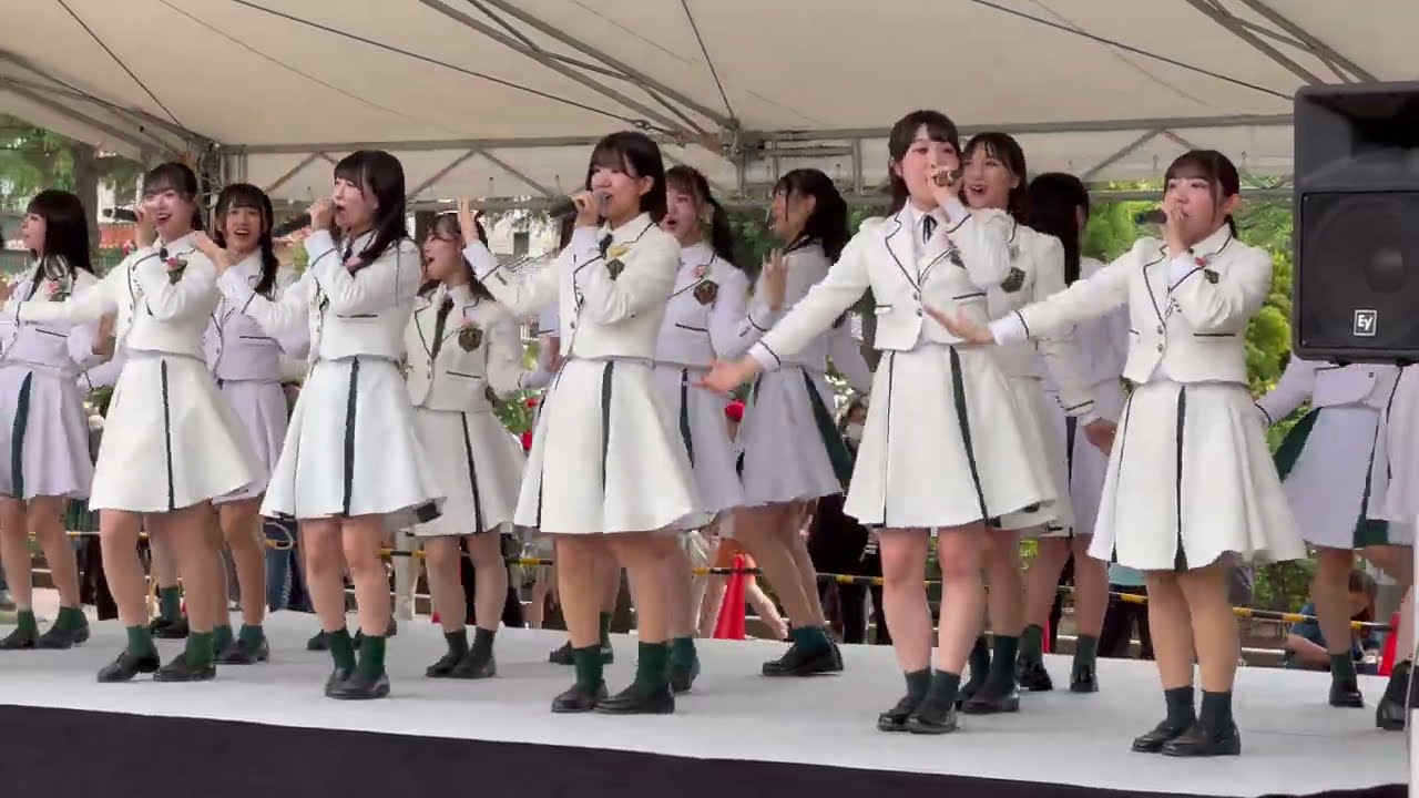 ほくりくアイドル部 2024.05.19「スポーツとみどりdeハッピーフェスタ」＠金沢南総合運動公園バラ園