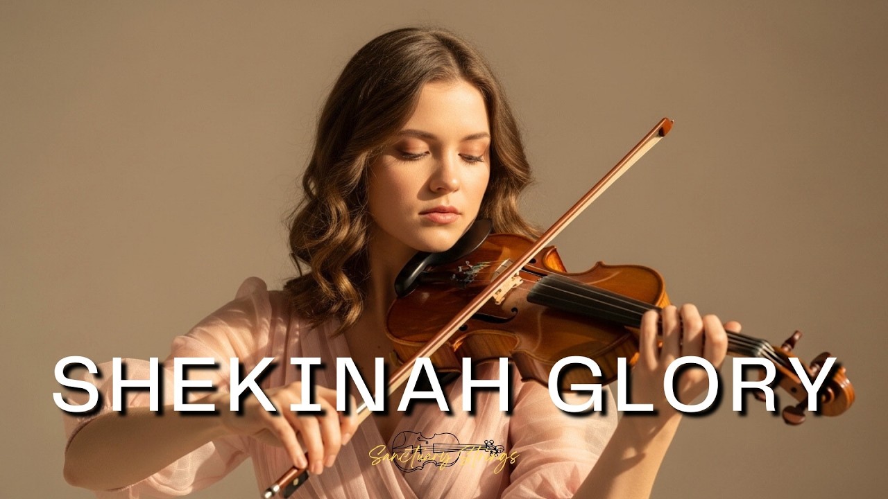 Shekinah Glory | Violín de Adoración Profética | Música Instrumental Cristiana de Paz y Descanso