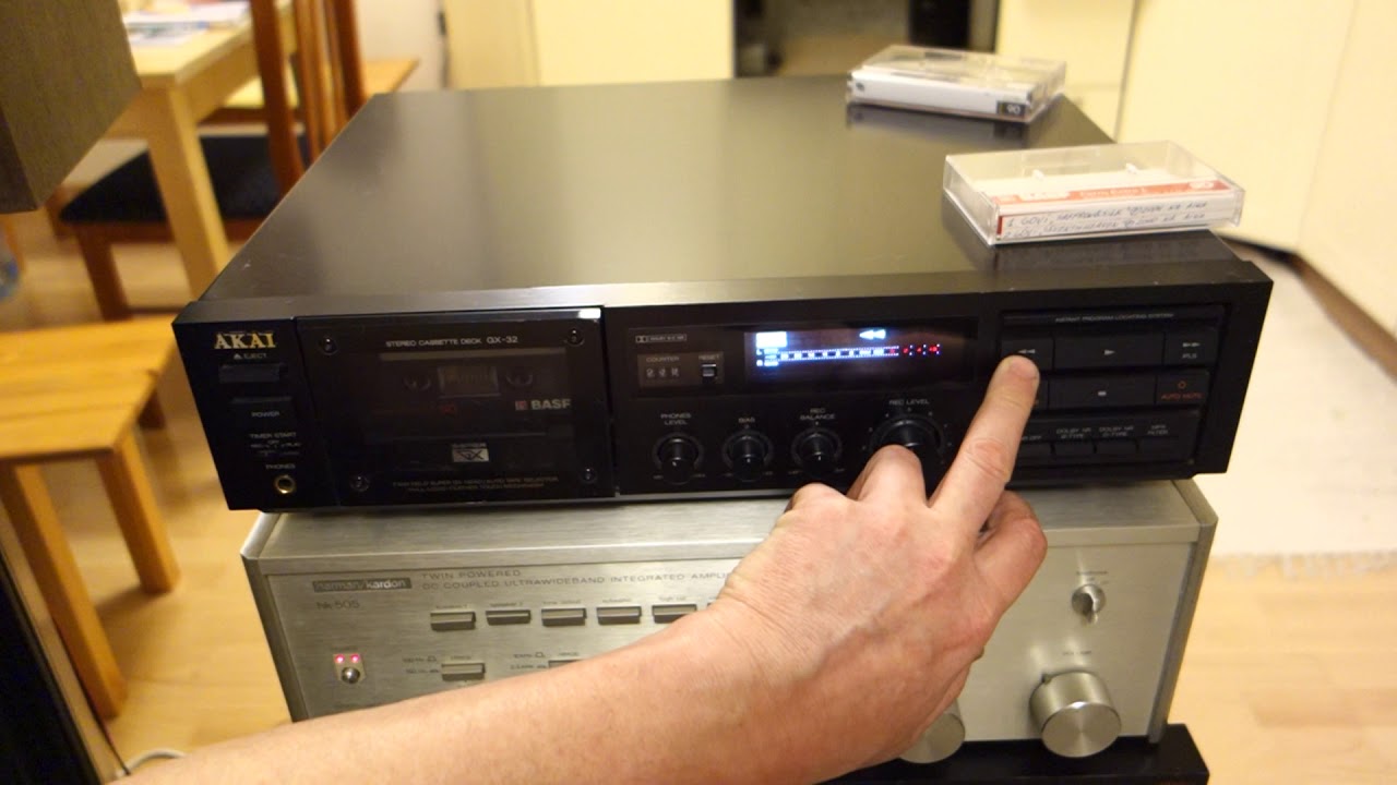 Akai GX-32 & Harman Kardon HK-505 & Philips 22AH494