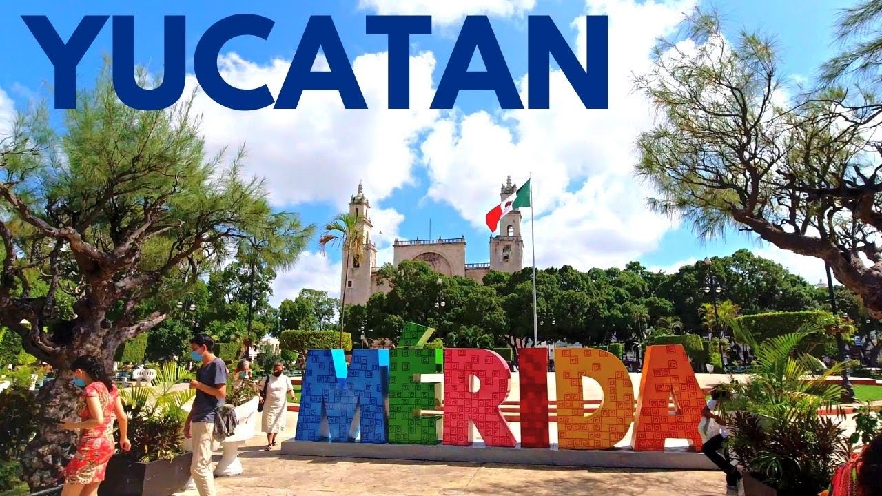 🇲🇽 Walking Tour of Merida Centro and Plaza Grande | Yucatan Peninsula | Virtual Travel