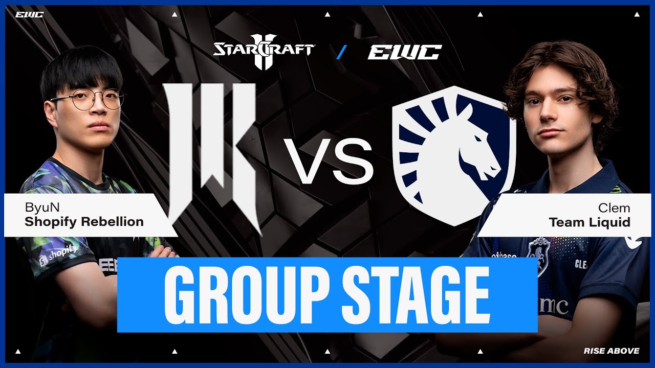 ByuN против Clem | StarCraft II на EWC 25 — День 1 — Групповой этап