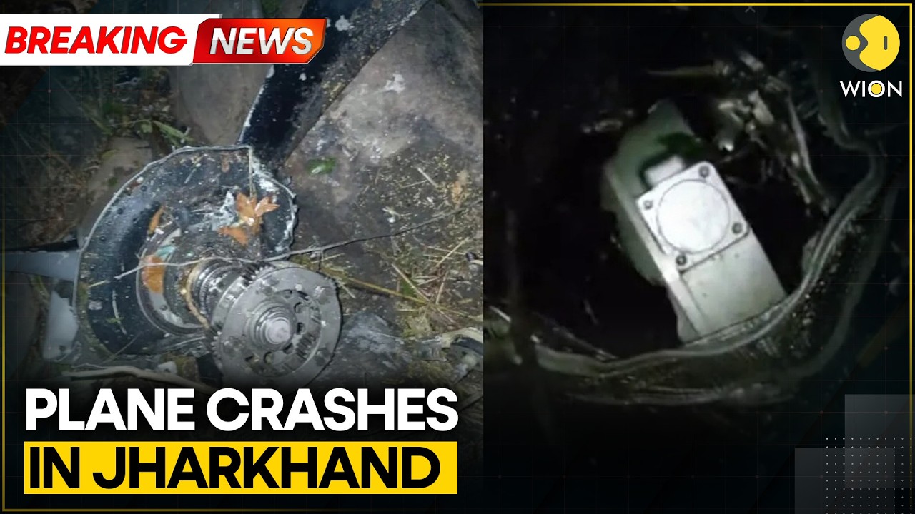 BREAKING: Medical Plane Travelling From Ranchi To Delhi Crashes in Jharkhand | WION News