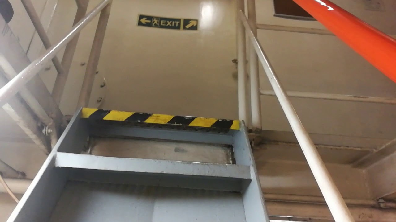 Engine room General cargo vessel