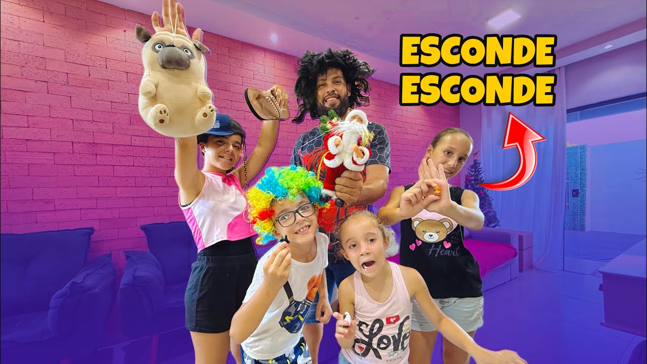 QUEM ESCONDER MELHOR O OBJETO VENCE 😎
