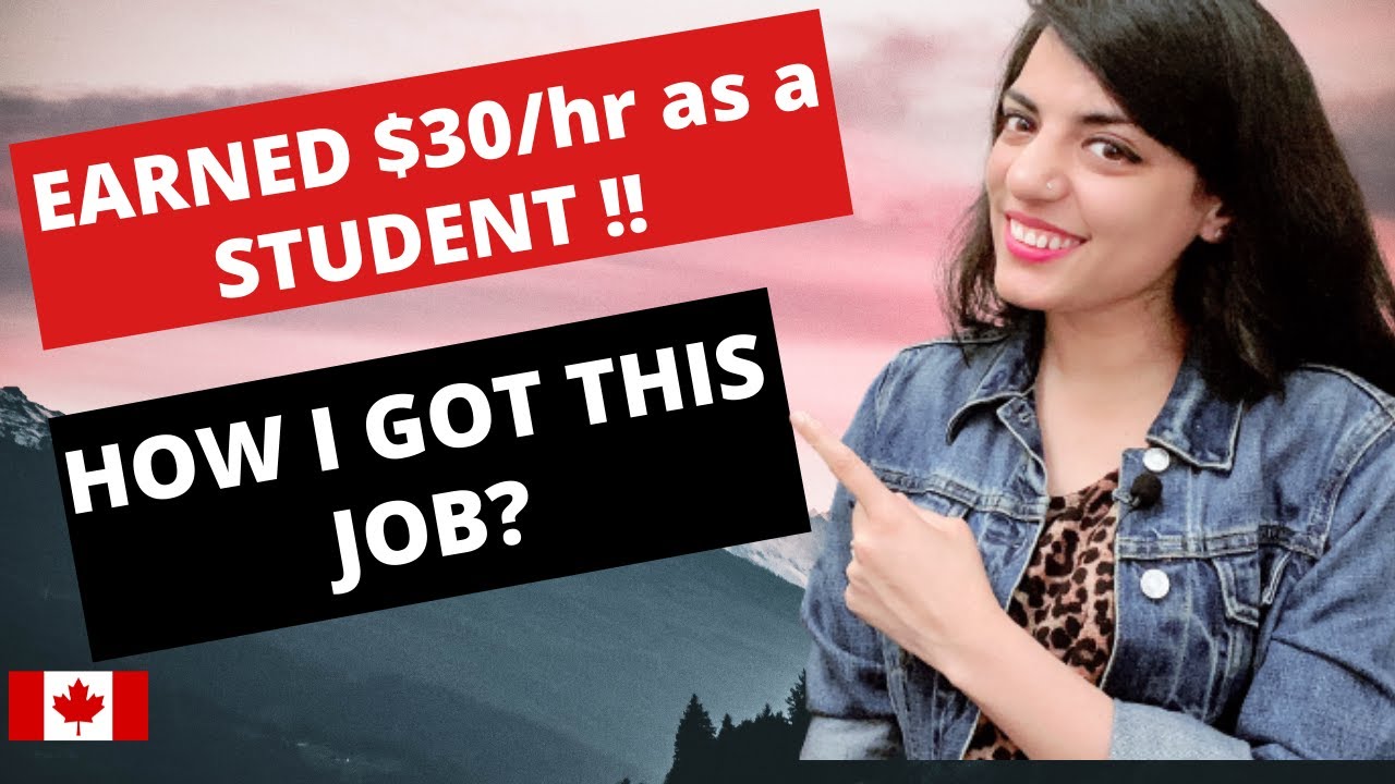 MY FIRST PART-TIME JOB ($30/Hour) as A STUDENT | MUST WATCH