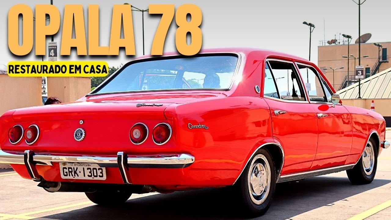 OPALA COMODORO 6CC 78 - 4 PORTAS - RESTAURADO EM CASA - SHOW!