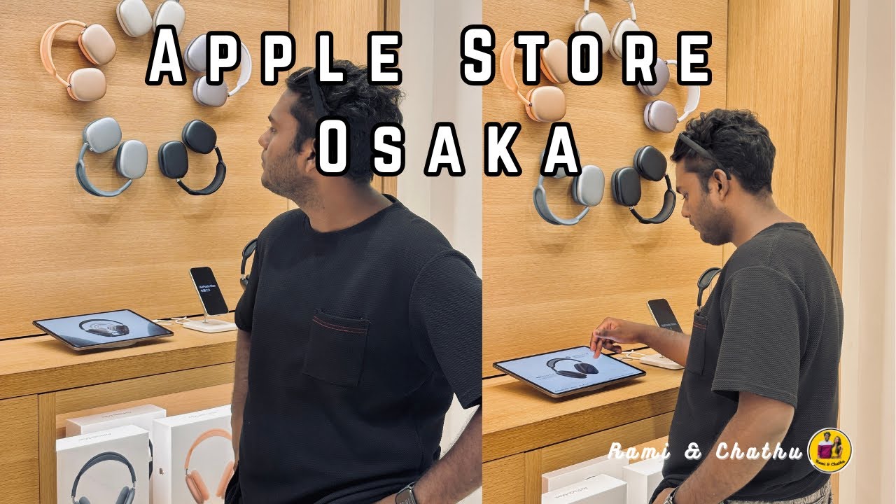 Apple Store එකේ රවුමක් යමු…! 🍎📱🇯🇵 #apple #iphone17 #Osmogimbal #japan