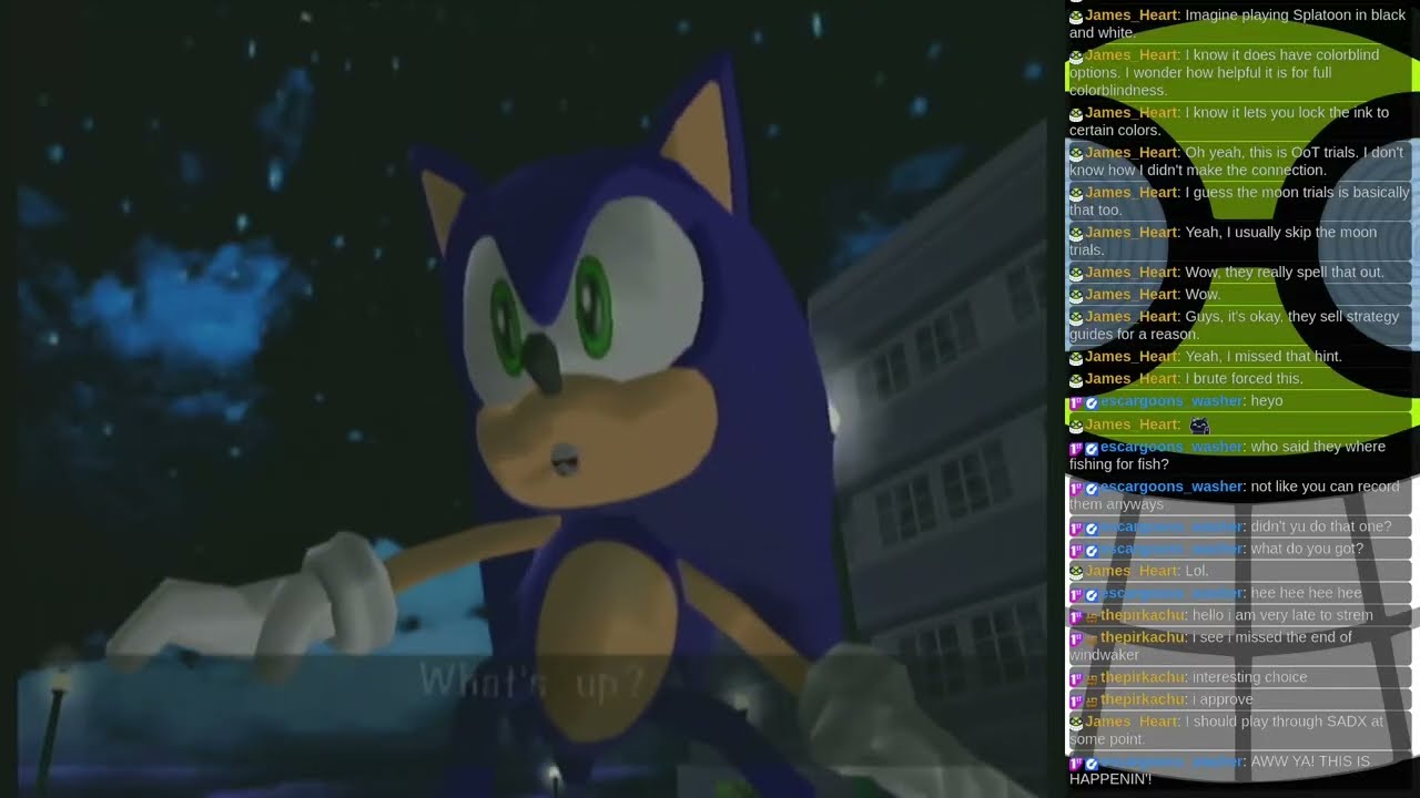 Sonic Adventure Stream 1: I finished Wind Waker, what now?