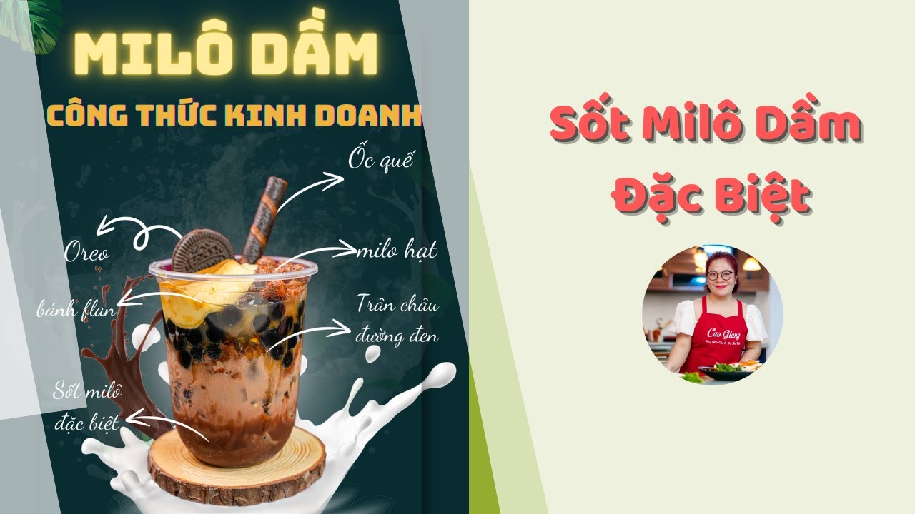 Hướng Dẫn L&agrave;m Sốt Mil&ocirc; Dầm C&ocirc;ng Thức Kinh Doanh | Cao Giang