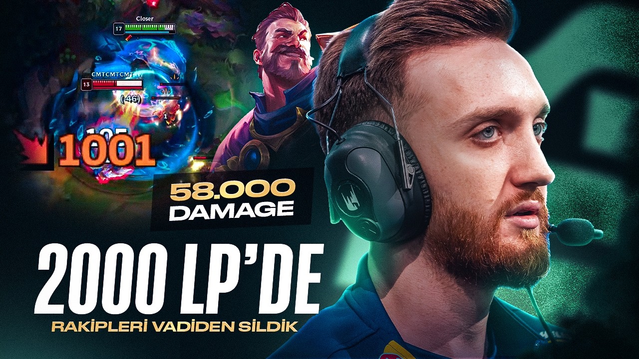 2000 LP'DE RAKİPLERİ VADİDEN SİLDİM!