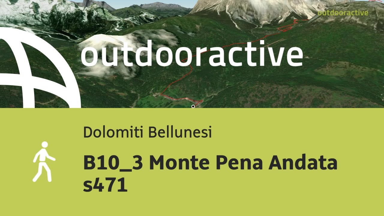Escursione nelle Dolomiti Bellunesi: B10_3 Monte Pena Andata s471