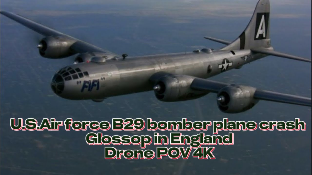 DJI Mini 4k Fly Around WW2 American B29 Plane Crash