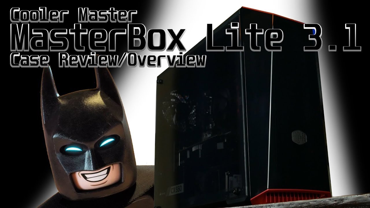 Cooler Master MasterBox Lite 3.1 Overview/Review - Micro ATX PC Case