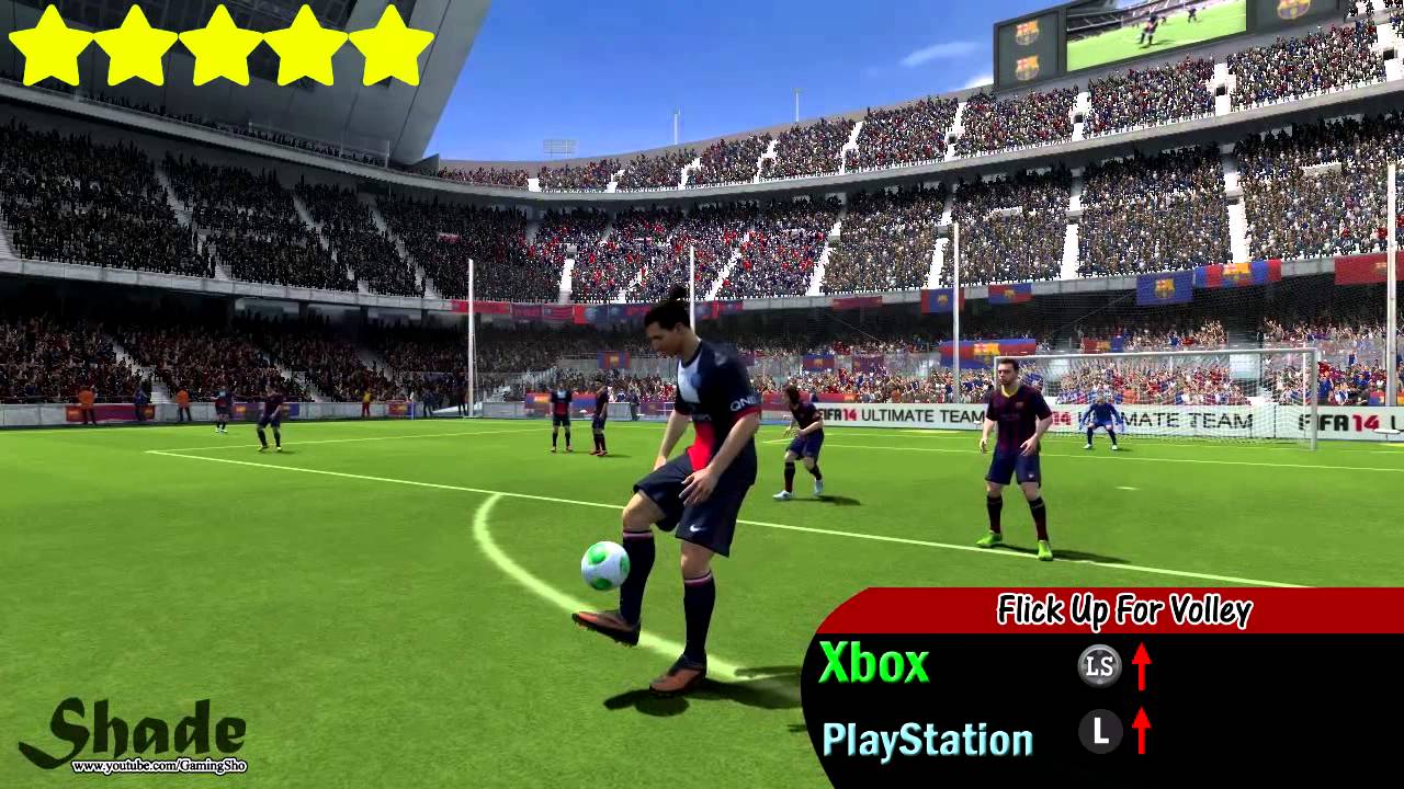 FIFA 14 All Juggling Skills Tutorial | Xbox & Playstation | HD