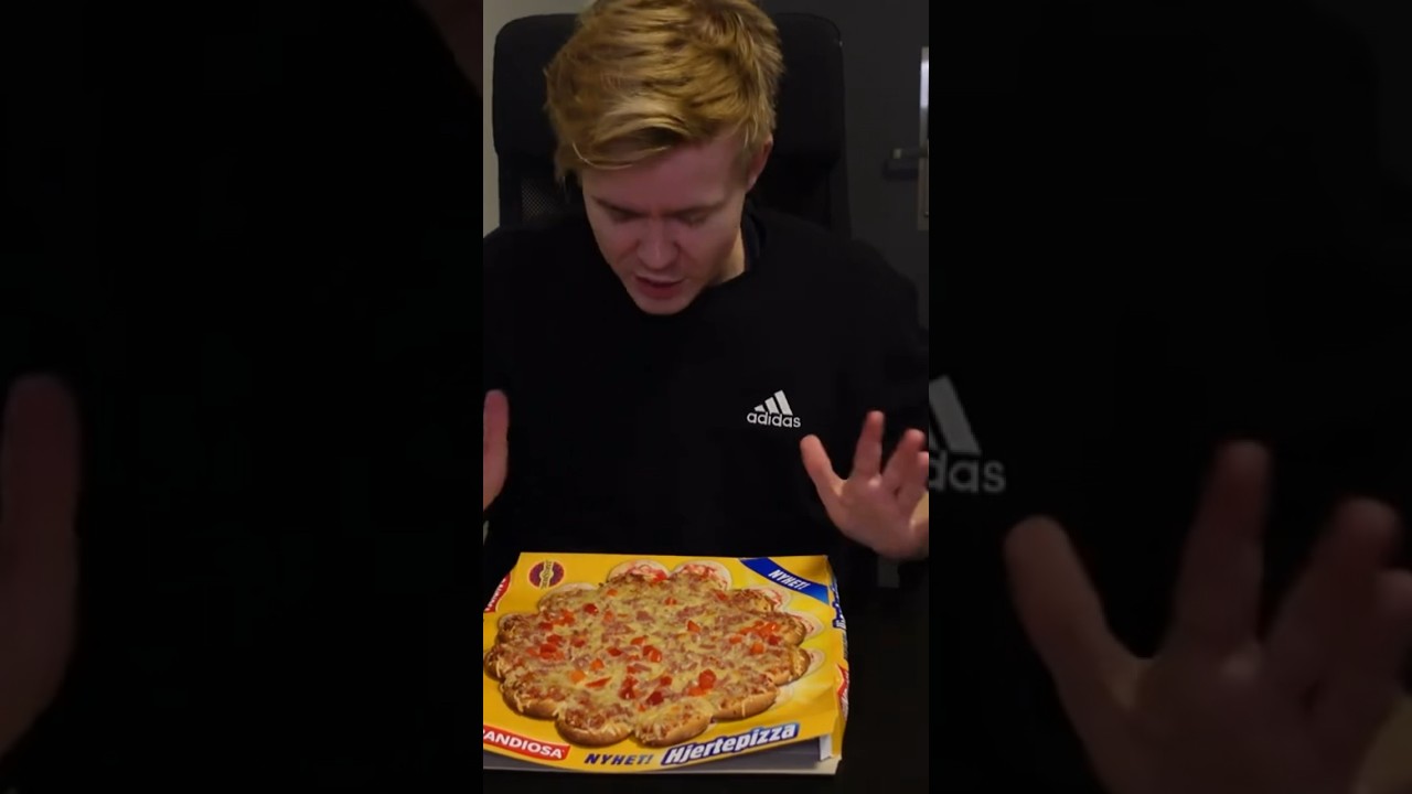 Smakstest av hjertepizzaen til Grandiosa #matnyheter #norsk #norge #abonner #grandiosa #pizza