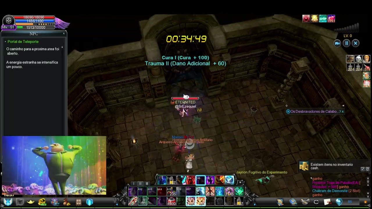 Jardim com Bos secreto na Paulada #cabalonline