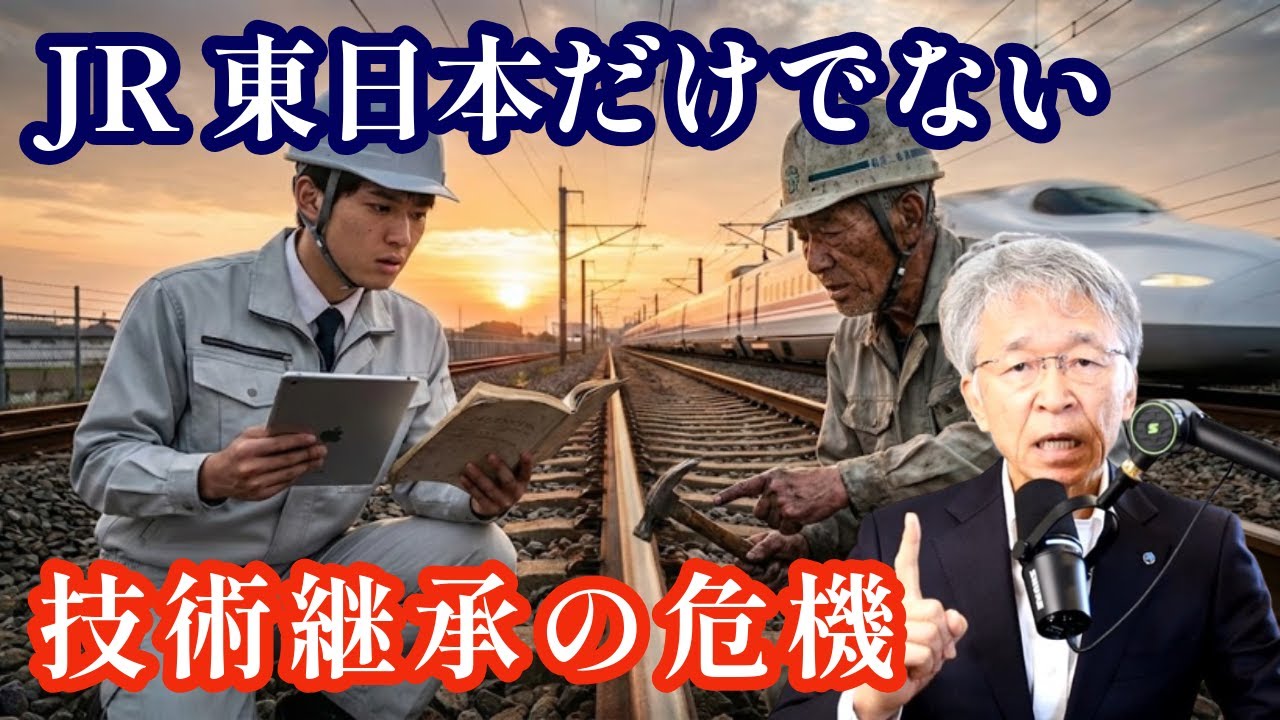 JR東日本だけではない、「人員減少」と「技術断絶」のダブルパンチ
