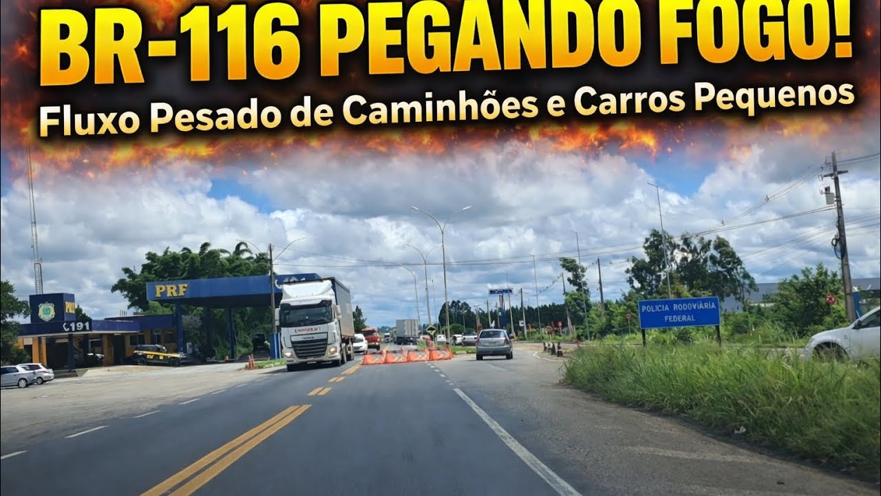 ⚡ “BR-116 Lotada! Olha o Movimento Dessa Rodovia