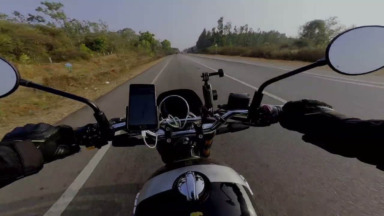 Highway run with Interceptor Bear 650