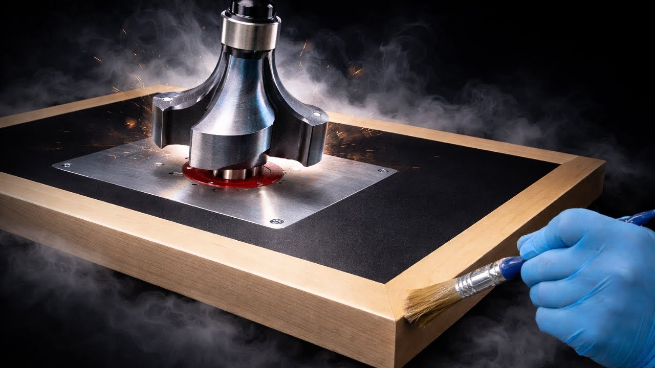 DIY Router Table.  Part 1. Making the Table Top.