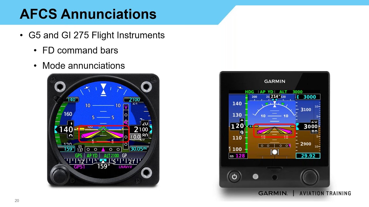 Flying the Garmin GFC 500 Autopilot (webinar recording)