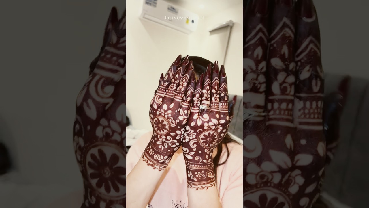 Wait for end😱😍Book your bridal mehndi📞:9027585707