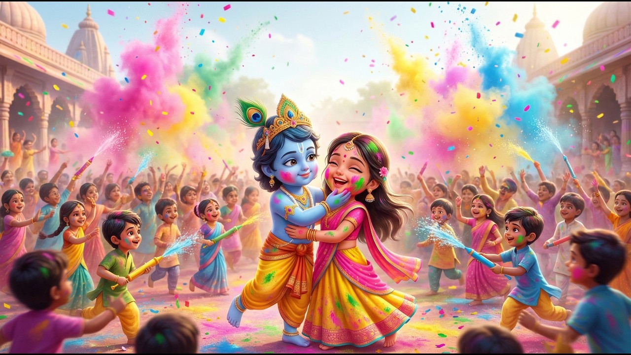 Vrindavan Mein Ude Re Gulal - वृन्दावन में उड़े रे गुलाल कह दो राधा रानी से | Holi Bhajan #holi