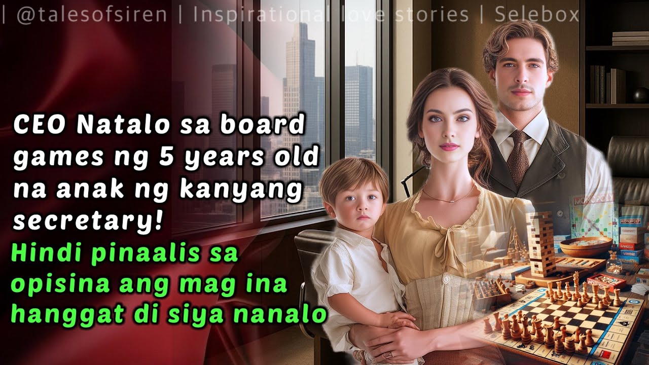 CEO NATALO SA BOARDGAMES NG 5YRS OLD NA ANAK NG KANYANG SECRETARY | TALES OF SIREN