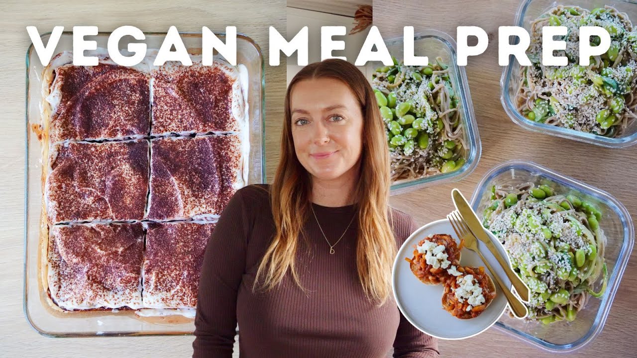 Plant-based meal prep for the week (nourishing & tasty vegan recipes)