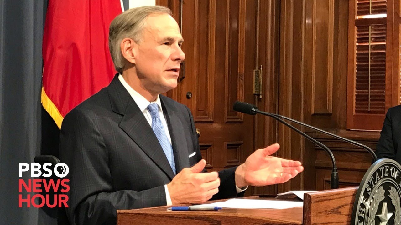WATCH: Texas governor Greg Abbott gives coronavirus update -- March 19, 2020