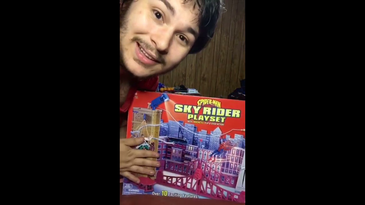 Spiderman Skyrider Playset