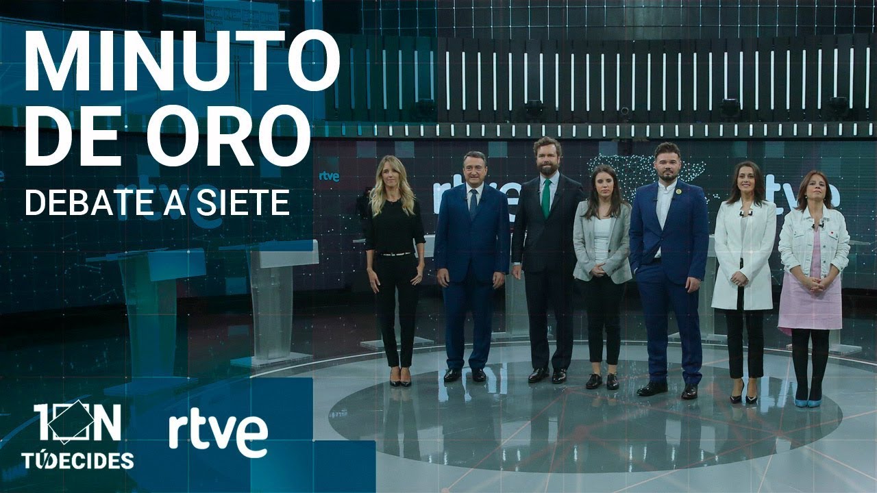 MINUTOS DE ORO del Debate a siete de RTVE