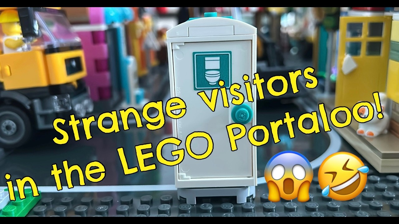 Strange Visitors in the LEGO Portaloo! 🚽