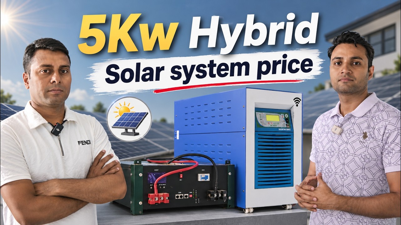 5kw Hybrid Solar System Price In India | UTL Hybrid Solar Inverter