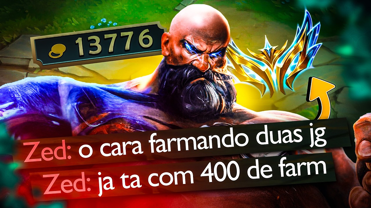 Esse É 100% DE PODER que Udyr tem No Low Elo | Challenger vs Low Elos