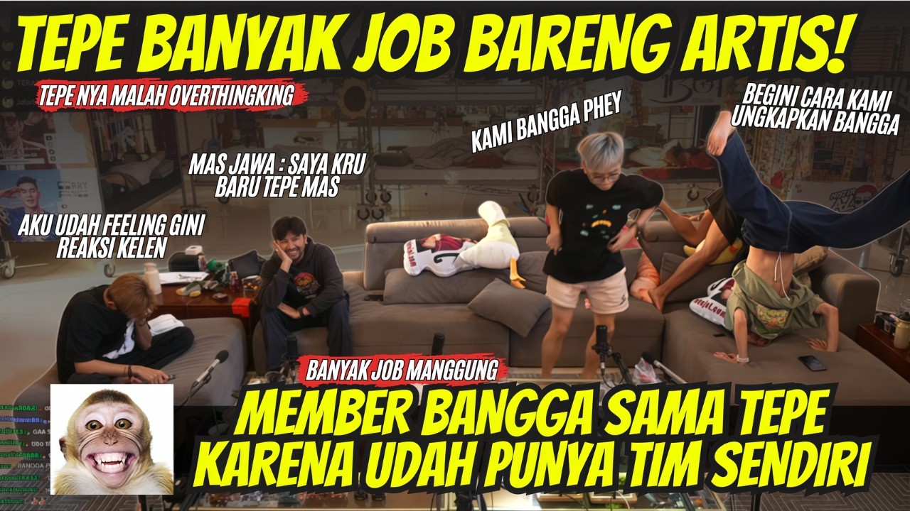 TEPE REKRUT KRU PRIBADI?! 😳 MEMBER MALAH BANGGA… TAPI TEPE OVERTHINKING SENDIRI! Marapthon Season 3