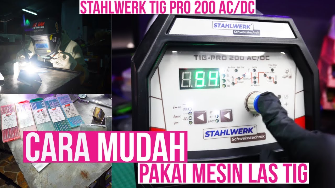 Belajar nge-las TIG Yuk! || Fundamental TIG Welding