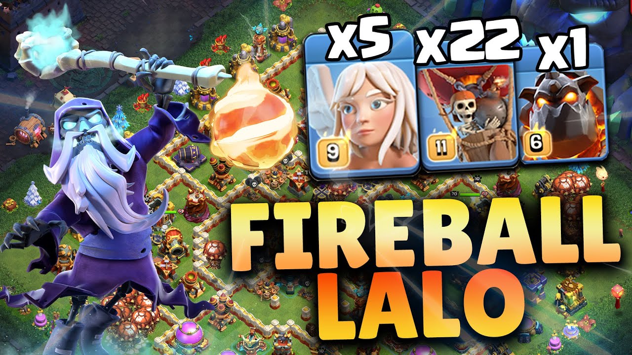 +311 | Fireball Lalo Attack Strategy TH16 | Legend League Attacks #1 | Clash of Clans