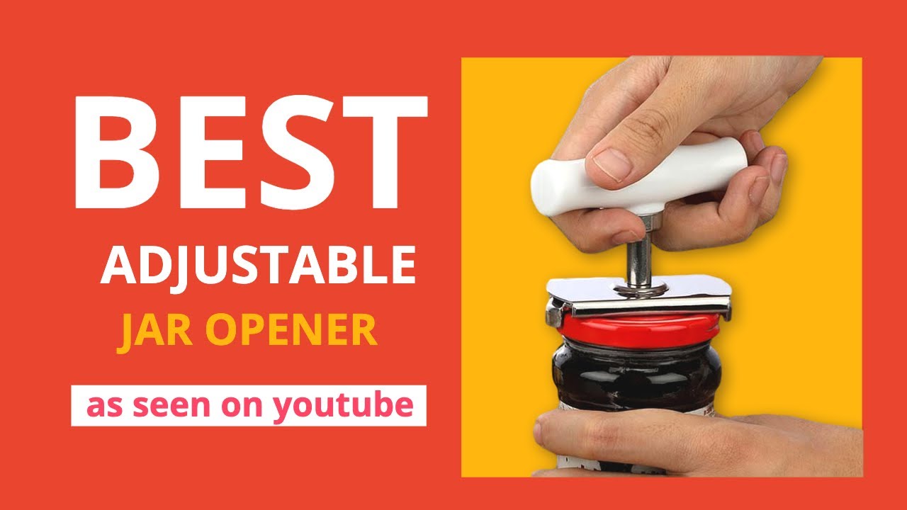 Adjustable Stainless Steel Jar Opener