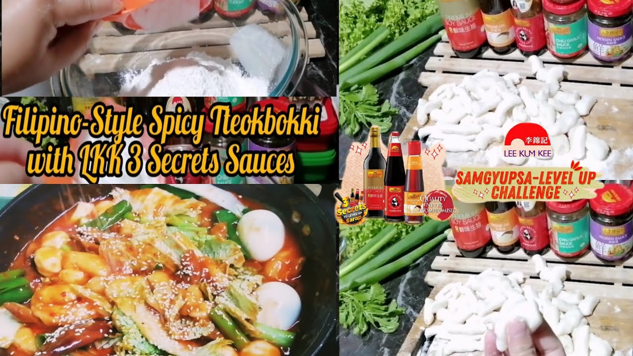 Filipino-Style Tteokbokki with LKK SAUCES | MommyChef Jenna Recipes