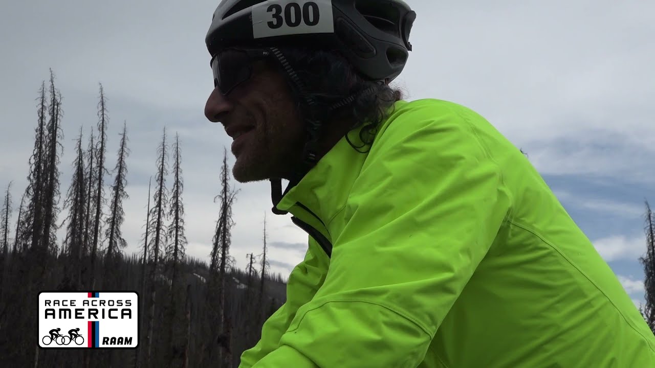 RAAM 2021: Jim Trout Climbs Wolf Creek Pass