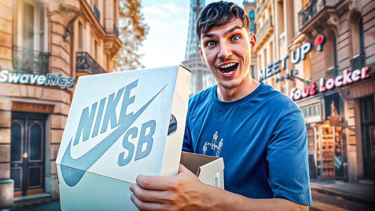 VLOG SNEAKERS &agrave; PARIS : J'ach&egrave;te 2 Paires et WTF les Prix ... 😂