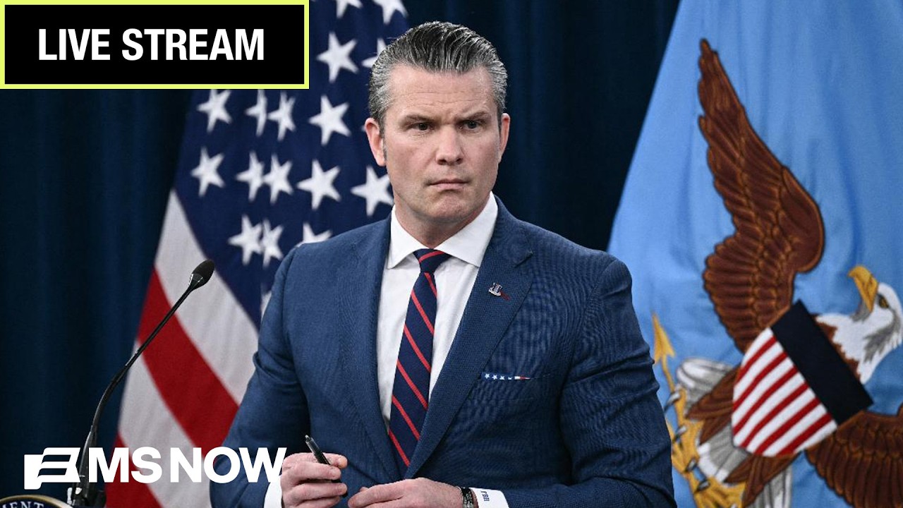 LIVE: Defense Secy. Hegseth holds briefing on Iran