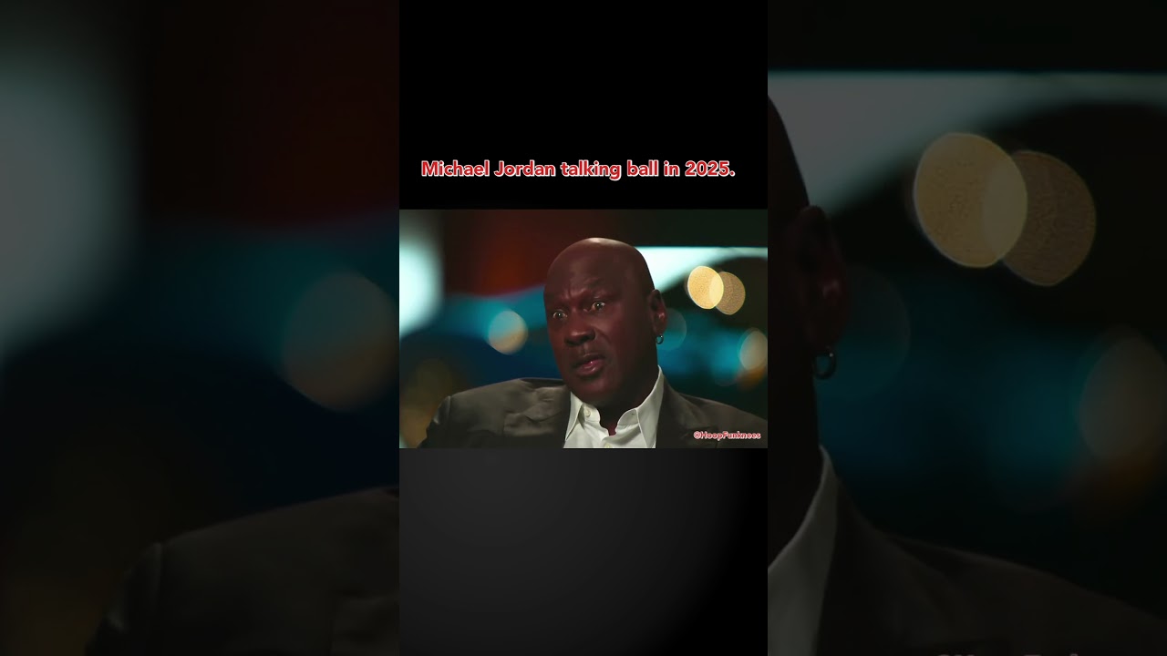 Michael Jordan talking ball in 2025. 🔥 #hoopfunknees #nba #nbaonnbc #subscribe #like
